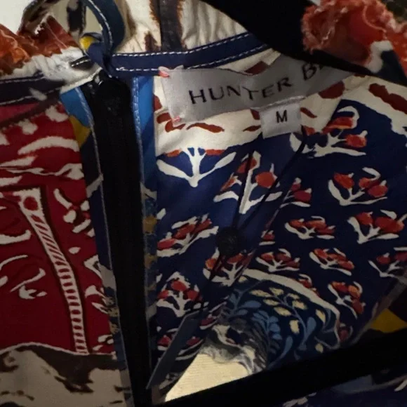 Hunter Bell Multicolor Patchwork Blouse - Picture 4 of 4